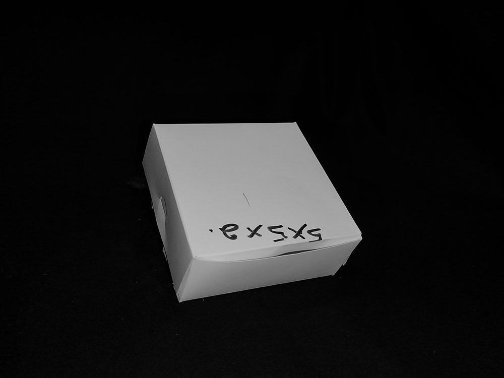 5 x 5 x2 CAKE BOX CC