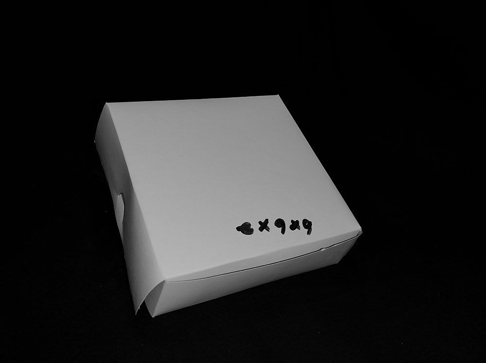 6 x 6 x 2 CAKE BOX CC