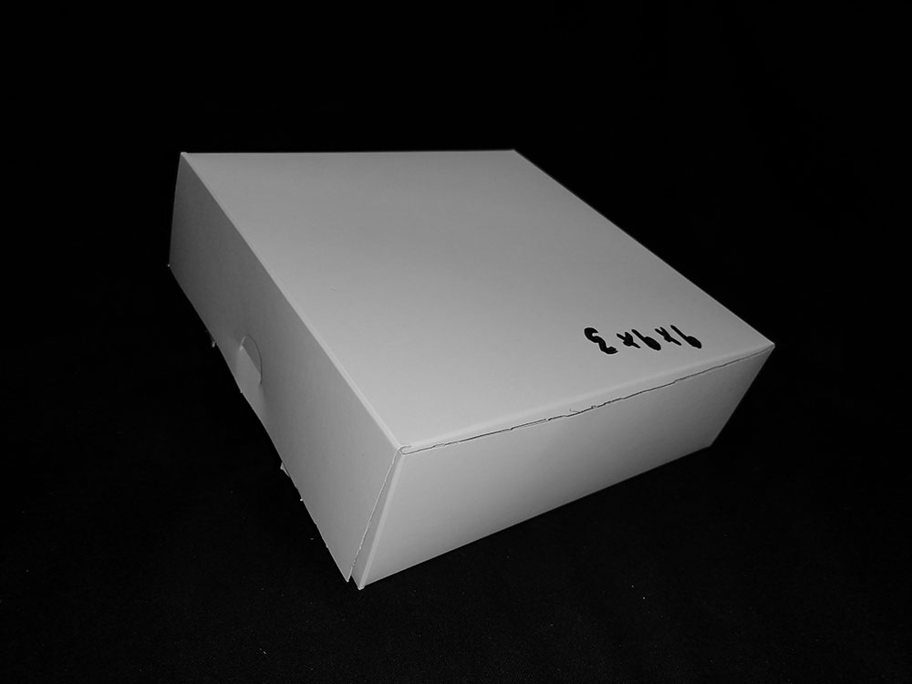 9 x 9 x 3 CAKE BOX CC