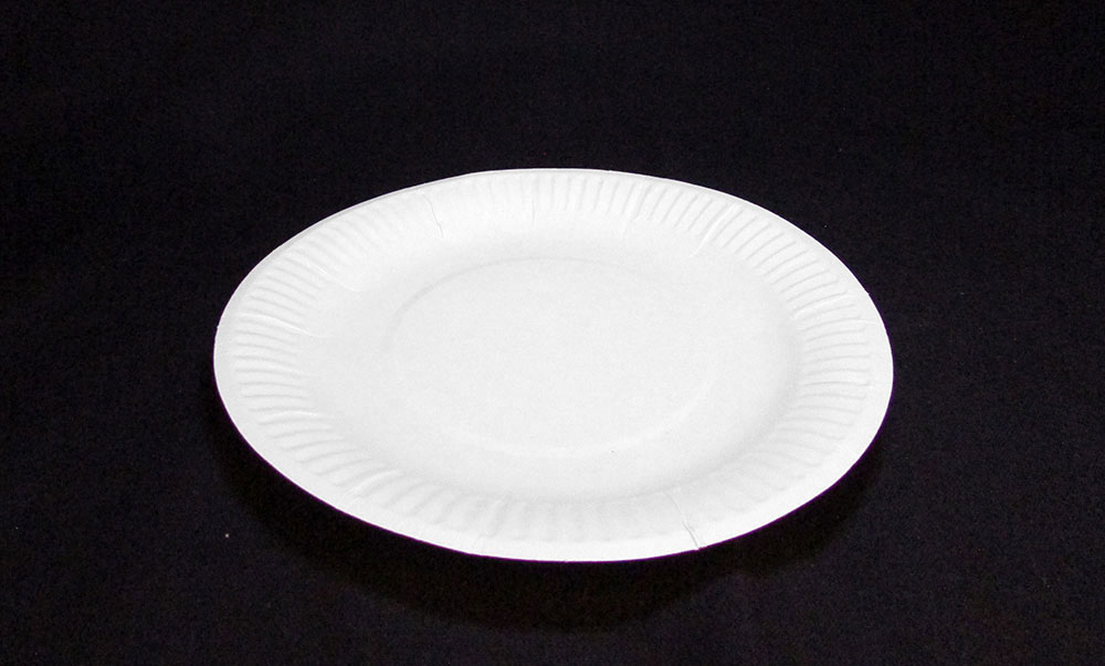 180mm PAPER PLATE WHITE