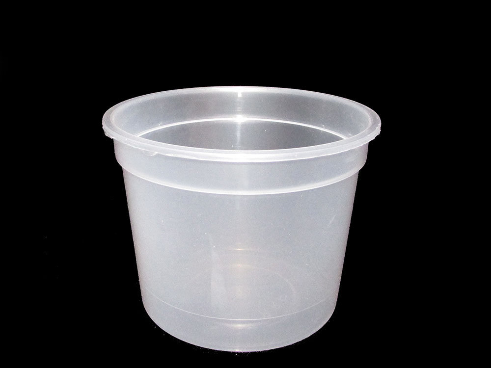 1000ml PLASTIC TUBS CLEAR