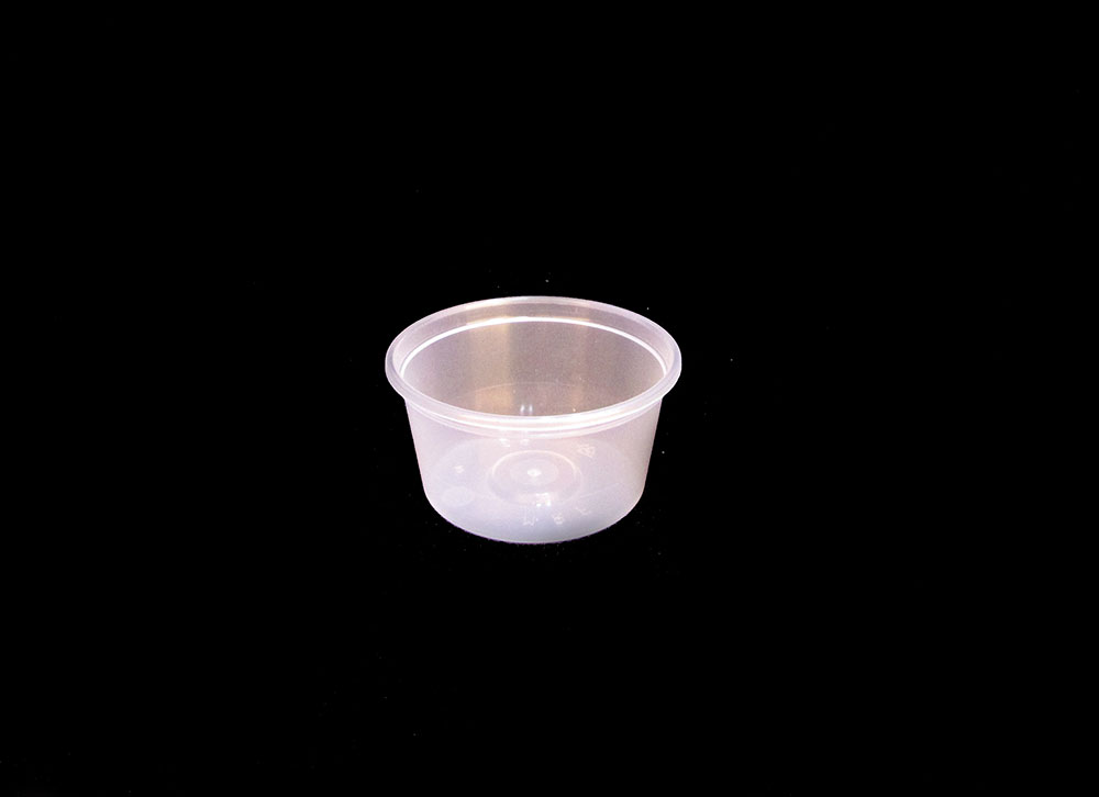 70ML PLASTIC TUB CLEAR